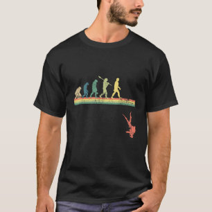Lustige Retro-Evolution eines Tauchlehrers D T-Shirt