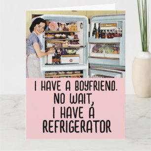 LUSTIGE RETRO-FRAUENFREUNDSCHAFT LEERE INNENKARTEN KARTE