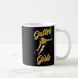 Lustige Retro-Kegel-Mannschaftsgeschenke für Mädch Kaffeetasse