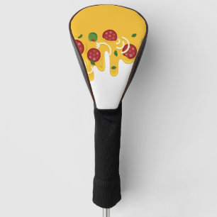Lustige Retro-triefende Pizza-Käse-Keto-Party Golf Headcover