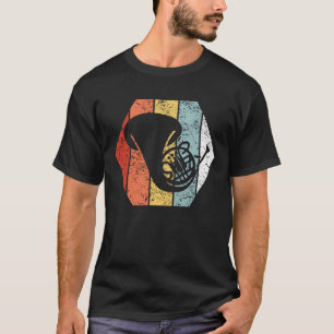 Lustige Retro Vintage Art 80er des französischen T-Shirt