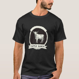 Lustige Rinderfarm für Stierliebhaber T-Shirt