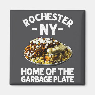 Lustige Rochester Ny Müllplatte Geschenk Cool New Magnet