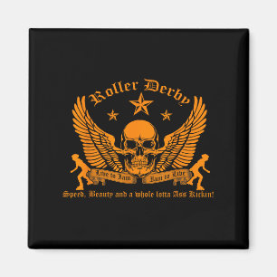 Lustige Roller Derby Liebhaber Zitate Geschenk, Le Magnet