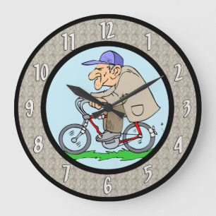 Lustige Ruhestands-Wanduhr Große Wanduhr