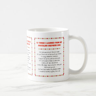 Lustige Sachen I gelernt vom anatolischen Kaffeetasse