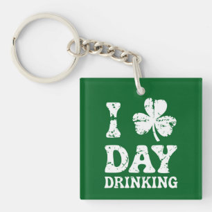 Lustige Saint Patricks Day Party St Pats Lustiger  Schlüsselanhänger
