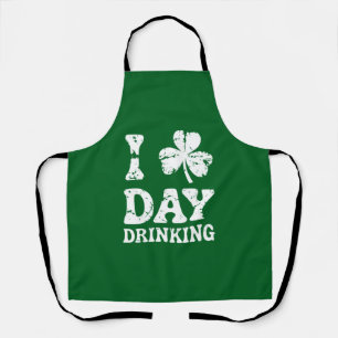 Lustige Saint Patricks Day Party St Pats Lustiger Schürze