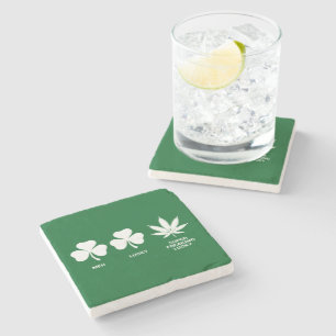 Lustige Saint Patricks-Party für Männer  Steinuntersetzer