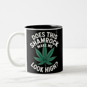 Lustige Saint Patricks-Party für Männer-Tolle Para Zweifarbige Tasse