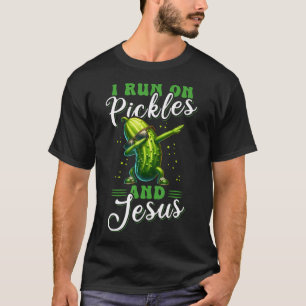 Lustige Salzgurke Gurke Ich Laufe Auf Salzgurken U T-Shirt