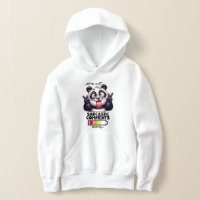 Lustige Sarkasmus-Panda-Wortkunst