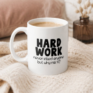 Lustige sarkastische Bürohumor-Tasse, Kollegen-Gag Kaffeetasse