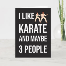 Lustige Sarkastische Karate-Karten Martial Arts Kä Karte