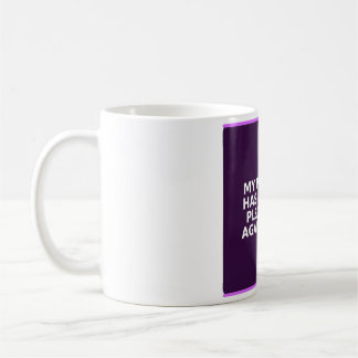 Lustige sarkastische Tasse - Meine Geduld ist abge