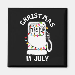 Lustige sarkastische Weihnachten im Juli Kraftstof Magnet