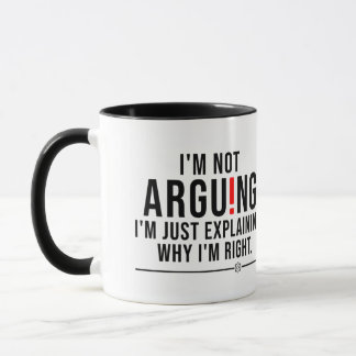 Lustige sarkastische Zitat-Minimalist-Tasse - "Ich Tasse