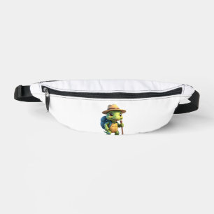 Lustige Schildkröte Wandern Grafik Camping Liebhab Bauchtasche