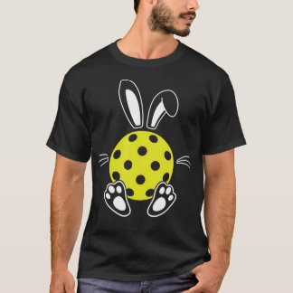 Lustige schlaffe Hasenohren Pickleball Liebhaber S T-Shirt