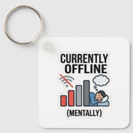 Lustige Schlüsselanhänger | Digital Detox Humor 