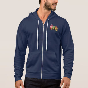 Lustige schmelzende Eiscreme-Truppe Kawaii Charakt Hoodie