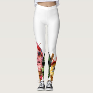 Lustige schmelzende Eiscreme-Truppe Kawaii Charakt Leggings
