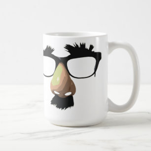 Lustige Schnurrbart-Tasse Kaffeetasse