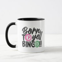 Lustige Schreien Bingo Wort Kunst