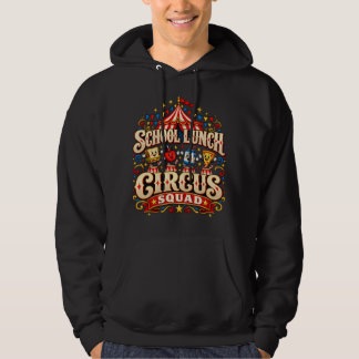 Lustige Schulmittagessen-Crew Cafeteria-Mitarbeite Hoodie