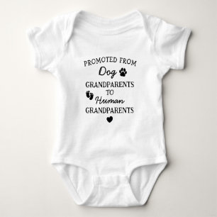 Lustige Schwangerschaftsankündigung für Großeltern Baby Strampler