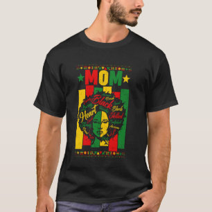 Lustige schwarze Mutter Mama Frohen Muttertag Afro T-Shirt