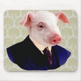 Lustige Schwein-Mausunterlage Mousepad