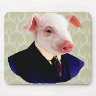 Lustige Schwein-Mausunterlage Mousepad