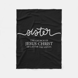 Lustige Schwester Missionarin Die Kirche Jesu Chri Fleecedecke