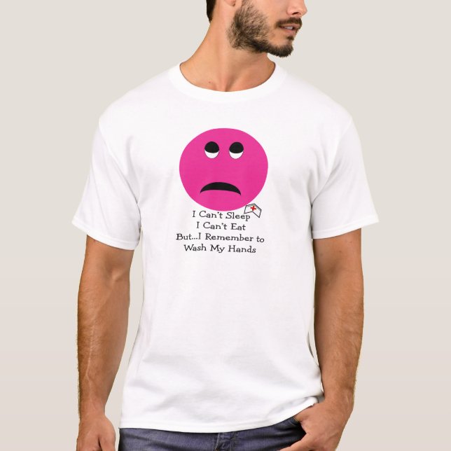 Lustige Schwesternschülerin-Gesichts-Geschenke T-Shirt (Vorderseite)