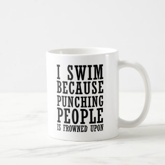 lustige Schwimmmeme Kaffeetasse