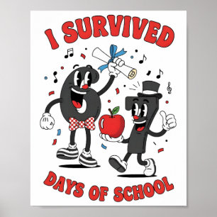 Lustige Sechs Sieben 67 Schul-Meme-Nummern Lehrer Poster