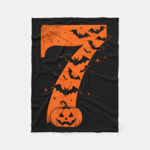 Lustige Sechs Sieben 6 7 Meme Design Paare Hallowe Fleecedecke