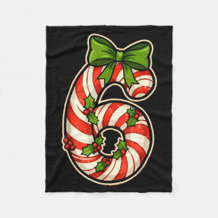 Lustige Sechs Sieben 6 7 Meme Design Weihnachten F Fleecedecke