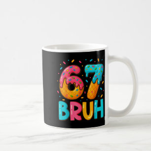 Lustige Sechs Sieben Bruh 67 Eis Drip Männer Junge Kaffeetasse