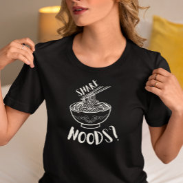 Lustige „Send Noods“-Nudelschüssel T-Shirt