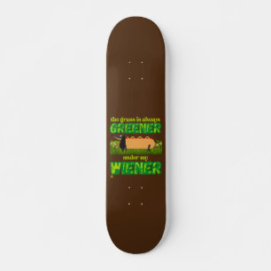 lustige Skateboard "MY DACKEL"