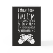 Lustige Skateboarder Karten Skaten Cooler Skater S