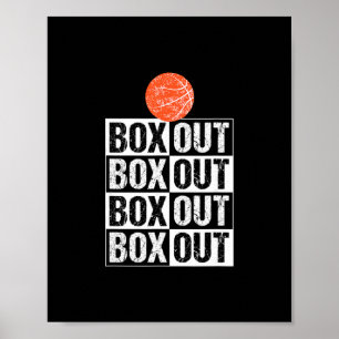 Lustige Skelett-Trainer-Geschenkbox Aufschrift Poster