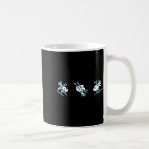 Lustige Skifahren Dummer Gans Ski-Liebhaber Skifah Kaffeetasse