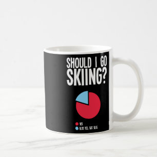 Lustige Skifahren-Liebhaber-Zitate Sport Ll Gleite Kaffeetasse