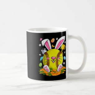 Lustige Softll- und Hasengesicht-Eier Frohen Oster Kaffeetasse