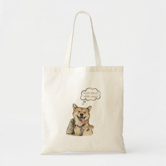 Lustige "Solch Alberner Sehr Wow" Shiba Inu Doge M Tragetasche