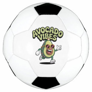 Lustige Sonnenbrille Avocado Fußball