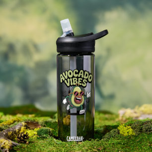 Lustige Sonnenbrille Avocado Trinkflasche